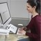 Quartet Monitor Riser, w/ Dry-Erase Board, 10"Wx5"H, White QRTQ090GMRW01 - alternate 9